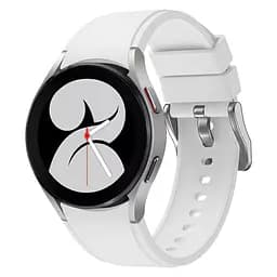 Ремінець для Samsung Galaxy Watch 5 40mm - білий ширина кріплення 20мм силікон Watchbands Galaxy Classic (W42-7WB56479192) - мініатюра 2