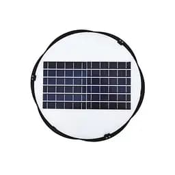 Світильник світлодіодний вуличний Horoz Electric Combat-150 150W із сонячною панеллю  та датчиком руху 6400K чорний - мініатюра 3