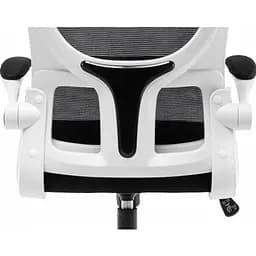 Офісне крісло GT Racer X-5728 White/Black [125605] - мініатюра 5