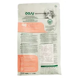 Сухий корм Oasy Oap Puppy Small/Mini для цуценят з харчовою непереносністю, підвищеною чутливістю кишківника та шкіри з лососем 800 г - мініатюра 3