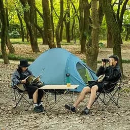 Крісло складане Naturehike NH20JJ022 600D Oxford Cotton / сталь, бежевий - мініатюра 6