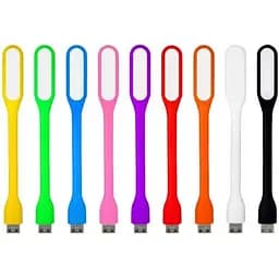 Міні лампа USB для читання міні LED гнучка для ноутбука та павербанка