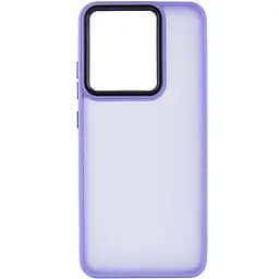Чохол TPU+PC Lyon Frosted для Motorola Edge 60 Fusion Purple