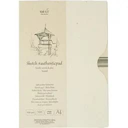 Склейка для ескізів в папці SM-LT Art Authentic А4 100г/м2 100л натуральний колір