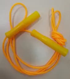 Скакалка С 34147 цветная, длина 250см, толщина 4,1мм (6900067341471) Жёлтый