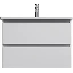 Тумба підвісна AM.PM X - Joy 80 см білий глянець з умивальником (M85-FHX0802-WC0802WG38)