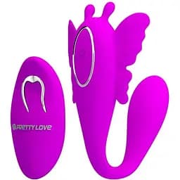 Вибратор для пар Pretty Love Chimera RC Stimulator 8.5 см фиолетовый