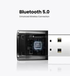 Bluetooth-адаптер Ugreen Bluetooth 5.0 для ноутбука та ПК чорний (US390) - мініатюра 3