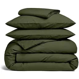 Комплект постільної білизни Cosas Forest CS1 Євро варена бавовна базилік (90WashedCotton_Forest_El180x30-Forest_200)