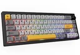 Клавиатура игровая механическая беспроводная Ajazz AK-650B Black RGB Flying Fish Switch Hot-Swap 2.4G/Bluetooth/USB - мініатюра 5