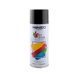 Фарба акрилова WINSO Spray 450 мл Чорний глянц (GLOSS BLACK/RAL9005)