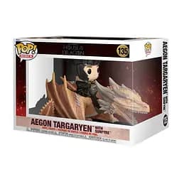 Игровая фигурка Funko POP! Rides серии Дом Дракона S4 - Эйгон Таргариен и Солнцежар (83460)