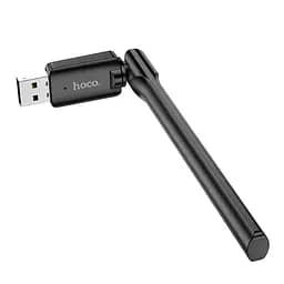 Адаптер WiFi Hoco HI32 WiFi4 USB external antenna wireless network card - мініатюра 2