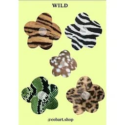 Стікери Cobart "Wild" об'ємні 