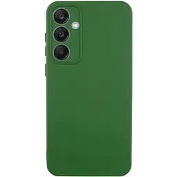 Чохол Lakshmi Silicone Cover Full Camera (AA) для Samsung Galaxy S23 FE Зелений / Dark green