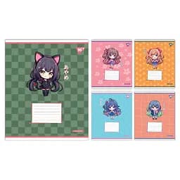 Набір зошитів Yes Anime girls А5, 12 аркушів 25 шт. (767989)