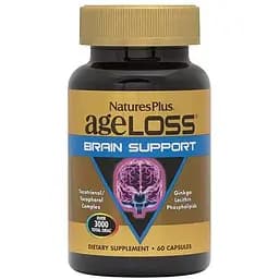 Натуральна добавка NaturesPlus AgeLoss Brain Support 60 капсул