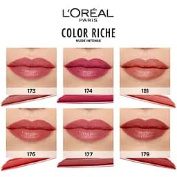 Помада для губ L'Oreal Paris Color Riche Nude Intense відтінок 174 Nu Insouciant 28 г (AA207300) - мініатюра 3