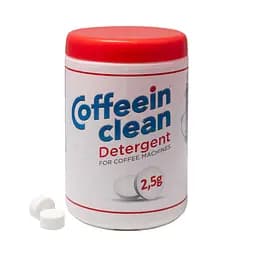 Професійний засіб Coffeein clean DETERGENT (таблетки 2,5g) для видалення кавових масел 900г. 360таб