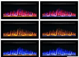 Електрокамін настінний вбудовуваний ArtiFlame AF50WR - мініатюра 3
