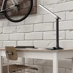 Настольный светодиодный светильник в черном корпусе | Арт. DE1725 черный | Line F