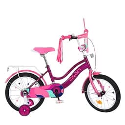 Велосипед дитячий Prof1 MB 16052-1 16 дюймів фіолетовий