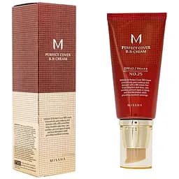 ВВ-крем Missha M Perfect Cover RX SPF42/PA+++ відтінок 25 (Warm Beige) 50 мл - мініатюра 3
