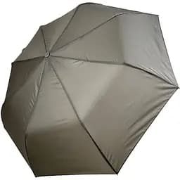 Женский складной зонтик полуавтомат Toprain 98 см серый