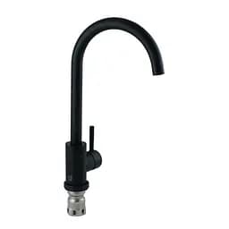 Змішувач для кухні Lidz (BLA) 12 32 015F-8 Чорний матовий