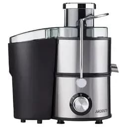 Соковыжималка Ardesto JEG-1000, Black/Silver, 1000W, центробежная, 2 режима, емкость для сока 500 мл, резервуар для жмыха 1.5 л, защита от перегрева