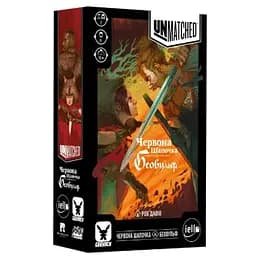 Настольная игра Geekach Games Unmatched: Красная Шапочка против Беовульфа (Unmatched: Little Red Riding Hood vs. Beowulf) (укр.) (GKCH054RB)