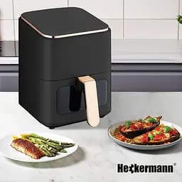 Аэрофритюрница мультипечь Heckermann RA510D 4л 1800W - мініатюра 6