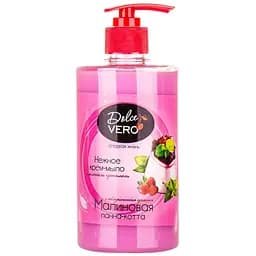 Рідке крем-мило Dolce Vero Малинова панна-котта, 500 мл (4820091143518)