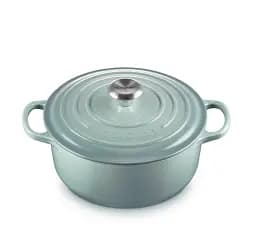 Каструля Le Creuset Signature Cast Iron Round Casserole 20 см Sea Salt