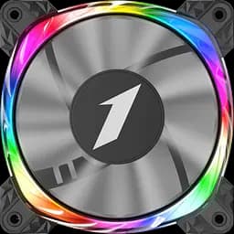 Вентилятор 1stPlayer FS7 ARGB Black (FS7-BK-1IN1)