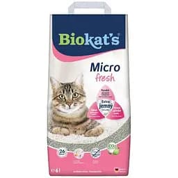 Наполнитель для кошачьего туалета Biokat's Micro Fresh 6 л