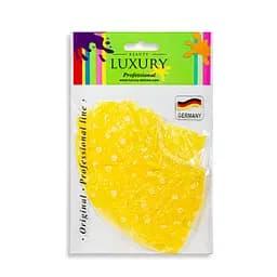 Шапочка для душа цветная в горошек Beauty Luxury CS-03 Желтый