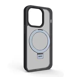 Чехол для Apple iPhone 13 Pro, Unit Stand, черный, MagSafe, противоударный защитный чехол-панель с подставкой, поддержкой магнитных держателей и беспроводной зарядки, защита всего корпуса, силикон + поликарбонат, ArmorStandart (ARM74897)