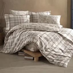 Постільна білизна Ravel V1 Bej Ранфорс Clasy pbe0052055