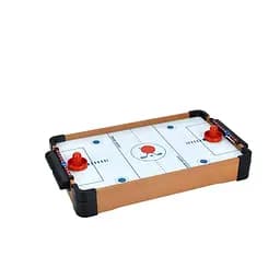 Настольная игра Аэрохоккей 2493 деревянная шкала ведения счета на батарейках 55.5 × 30.8 × 7.5 см