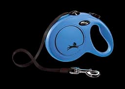 Повідець-рулетка Flexi Classic L, для собак до 50 кг, стрічка 5 м, синій (CL30T5.251.BL.20)