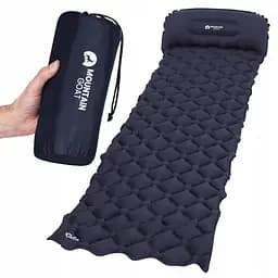 Коврик (каремат) надувной Mountain Goat 190 x 58 x 5 см MG0012 Navy Blue (P-5905973400893)