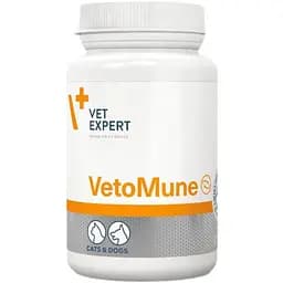 Засіб Vet Expert VetoMune для підтримання імунітету у котів і собак 60 капсул