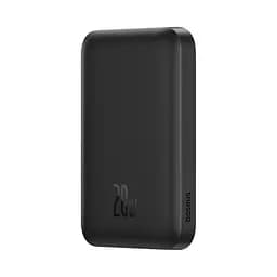 Зовнішній акумулятор Baseus Magnetic Mini Air Wireless Fast Charge Power Bank 6000mAh 20W Cluster Black（With Simple Series Charging Cable Type-C to (P10059002113-00) - мініатюра 4