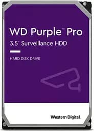Жесткий диск Western Digital 3,5" 18Tb WD WD181PURP SATA III 7200 512Mb Purple Video (WD181PURP)