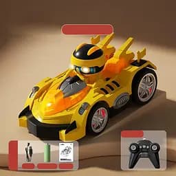 Машинка на радіокеруванні ZF17-1A Super Bumper Car Yellow - мініатюра 5