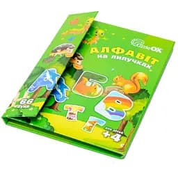 Развивающий детский набор PuzzleOK Алфавит на липучках 66 букв Puz-26919 