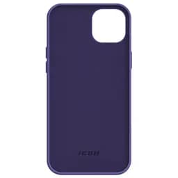 Силиконовый чехол для Apple iPhone 14 Plus, ICON2 Case, фиолетовый, противоударный, панель, защита всего корпуса, матовая поверхность Soft Touch, выступает над дисплеем, совместим с защитными стеклами и пленками, с микрофиброй, ArmorStandart (ARM68468) - мініатюра 2