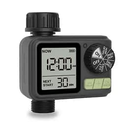 Программируемый таймер подачи воды XON WaterTimer X342 для полива (XWTDB152401B 7737) Черный