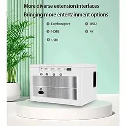Відео Wi-Fi проектор x8 Ultra HD / Домашній кінотеатр - мініатюра 2